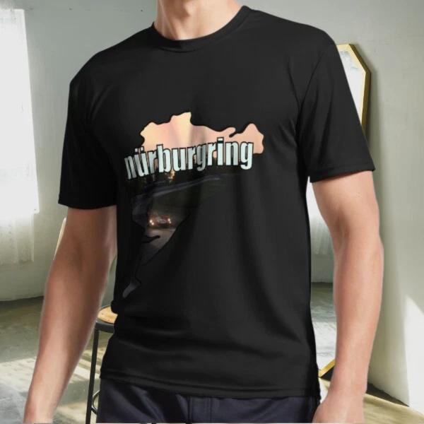 New Shirt Nurburgring Circuit Track Map Logo Active T-Shirt Funny Size S to 5XL 2XL