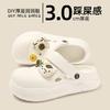 Hole shoes wear summer thick-soled new EVA soft-soled non-slip bag head sandals
