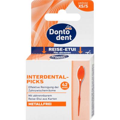 Germany DM Interdental Brush Orange XS/S 42 Pieces