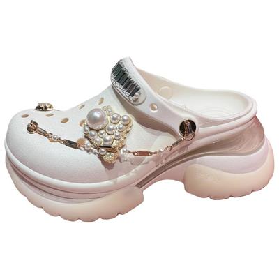 Delfino Incontra Moda Zoccoli Calzature Donna Gesso 214115-0WV
