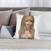 Fashion Sexy Woman Pillow Case Short plush Double-sided Print Square Throw Pillow Covers Sofa Home Cushion Decor
