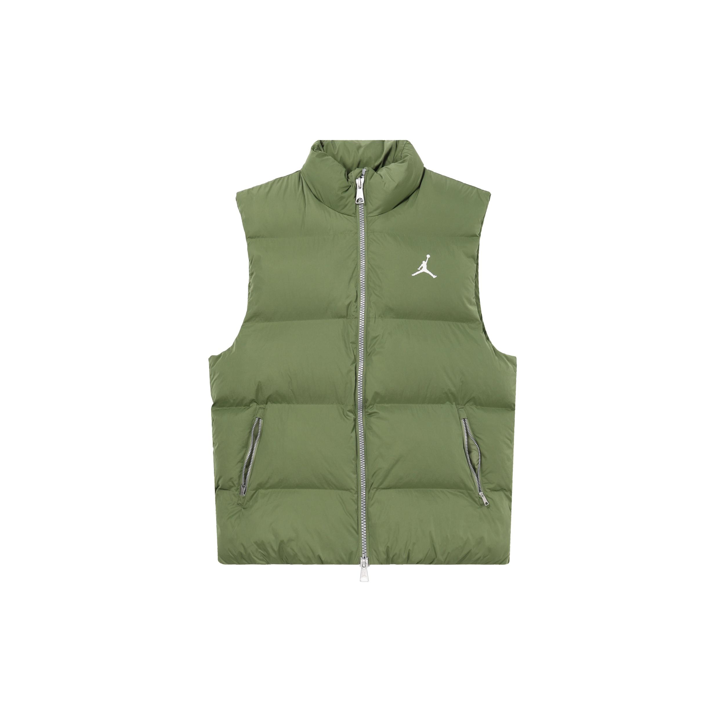Air Jordan Essentials Vest Olive Green Men s FB7308-340 XL