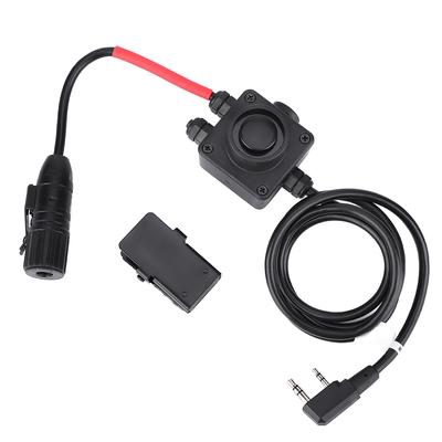 PTT Push tO Talk Adapter for Z-TAC Series Military Radios Earphone Headphone Z134-KEN
