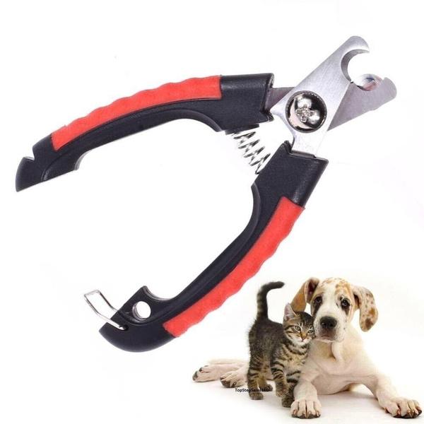 1PC S/L Pet Dog Cat Stainless Steel Professional Nail Toe Trimmer Clipper Grooming Tool