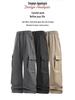 Men's Summer Outdoor Paratrooper Pants - Waterproof, Stain-Resistant, Breathable, Casual, Unisex, Ideal for Sports, Hiking, and Workwear.