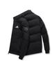 Cross Letter Men's Lightweight Winter Cotton Padded Stand Collar Jacket