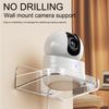Small Clear Shelf Small Acrylic Shelf Security Camera Bracket Holder Floating Display for Window Apartment Renter Bedroom Dorm