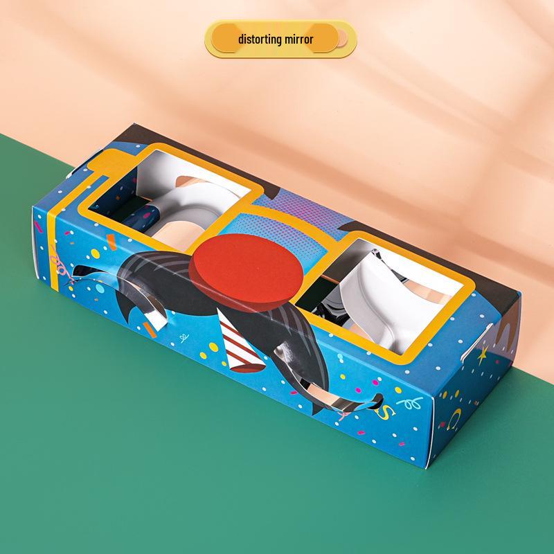 Children s DIY Convex & Concave Mirror Science Kit for Kindergarten
