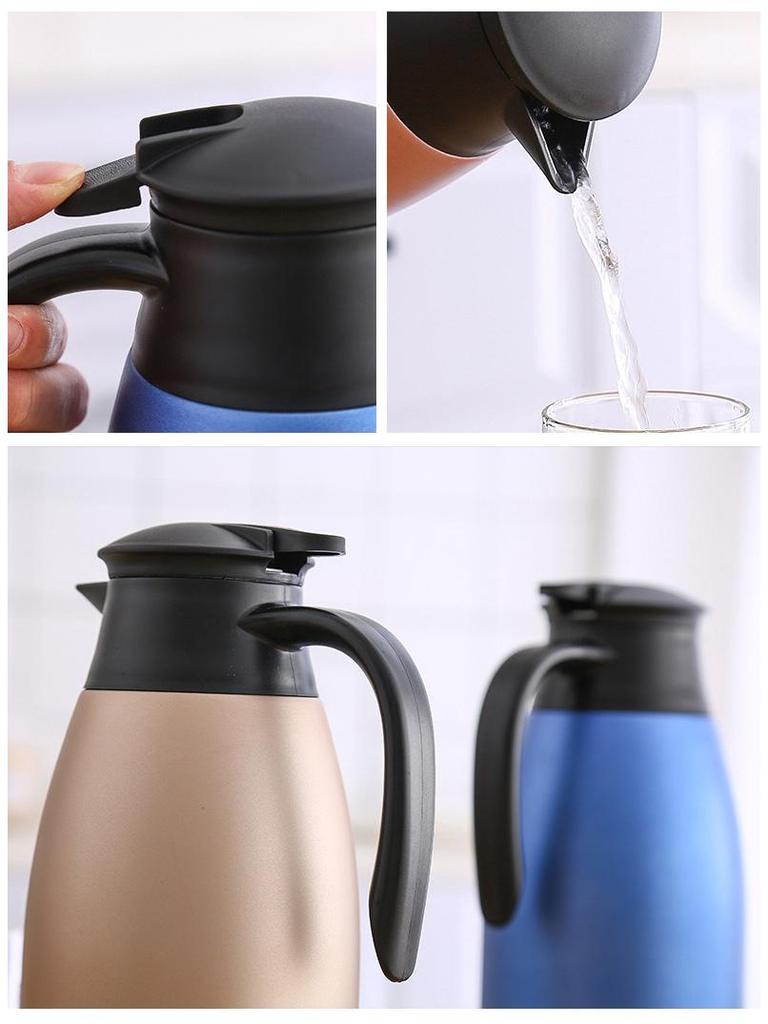 2L Edelstahl-Vakuum-Thermoskanne mit großem Fassungsvermögen