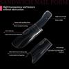 60/240/300 Pcs Acrylic Coffin Nail Forms 15 Size Oval Nail Extension Nail  Easy Nail Extensions