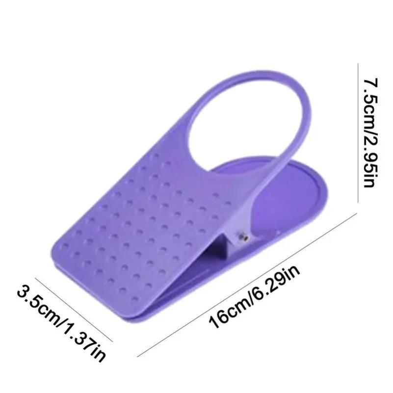 

Креативный портативный держатель для чашки – зажим для стола и стола для офиса/дома – надежная подставка для кофейной кружки и органайзер для напитков фиолетовый