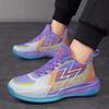 Women's Mesh Breathable, Non-slip, Wear-resistant, Shock-absorbing, Lightweight and Soft-soled Students' Low-top Actual Combat Luminous Sports Shoes