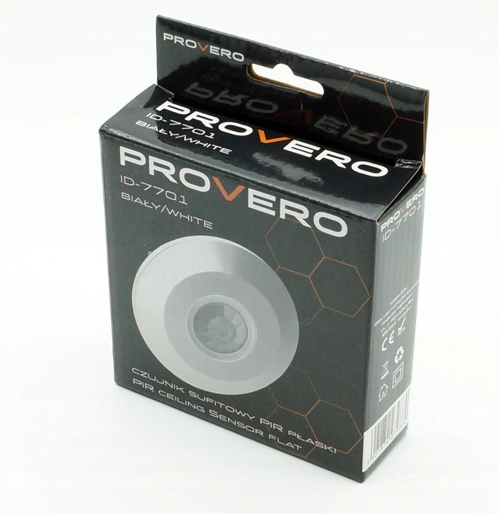 Ceiling Mounted PIR Motion Sensor 360 Degree Ultra Flat White Infrared