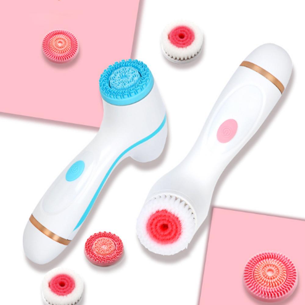 Perie de curățare a feței Set de perii de rotire a feței Spa facial pentru curățarea în profunzime a pielii Îndepărtați mașina de puncte negre HMM