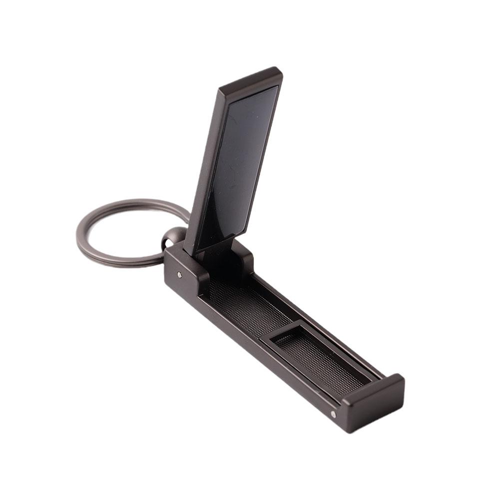 Creative Keyring Metal Foldable Bag Purse Hook Handbag Hanger Purse Hook Handbag Holder Shell Bag Folding Table Hook Phone Holde