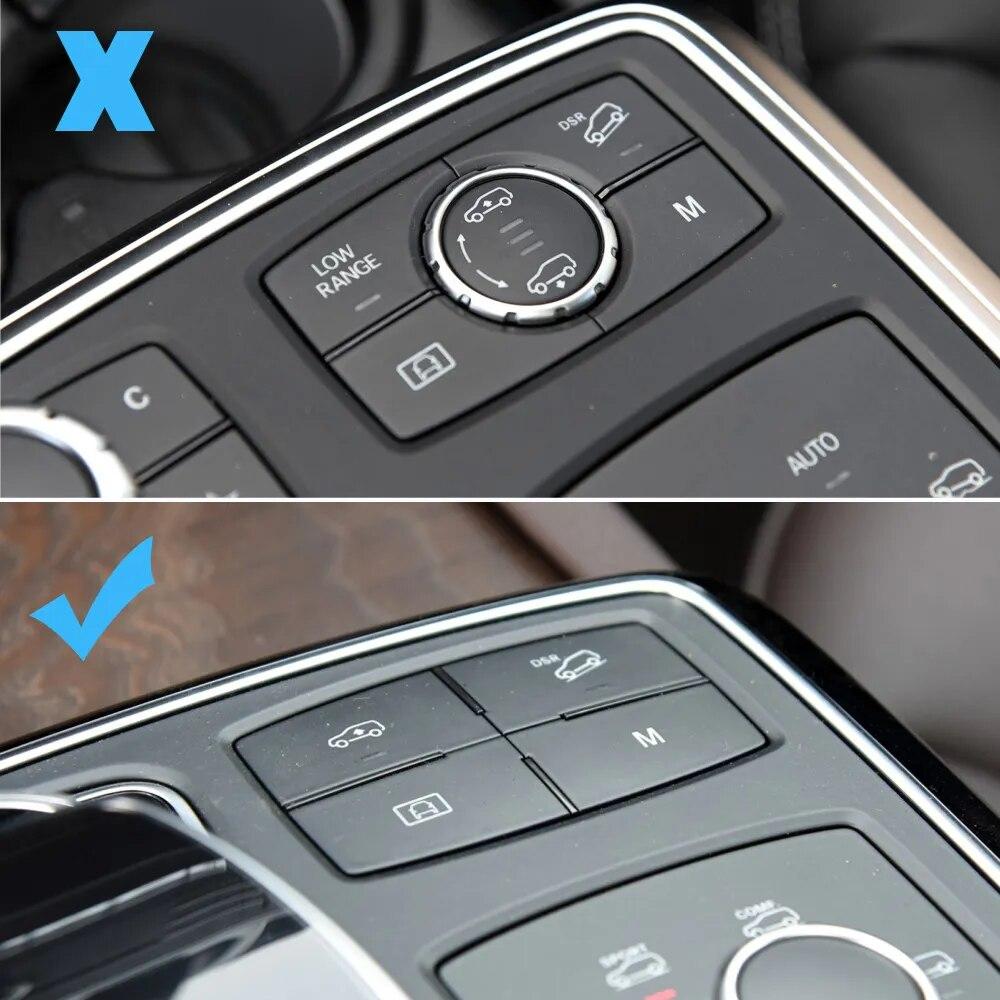 Car Suspension Height DSR Adjuster Downhill Auxiliary Switch Multi-Function Button For Mercedes BENZ ML GL GLS GLE W166 W292