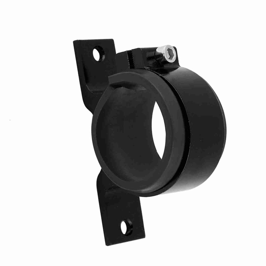 Aluminum Alloy 50mm Car Fuel Pump Mounting Bracket Single Filter Clamp Cradle Black