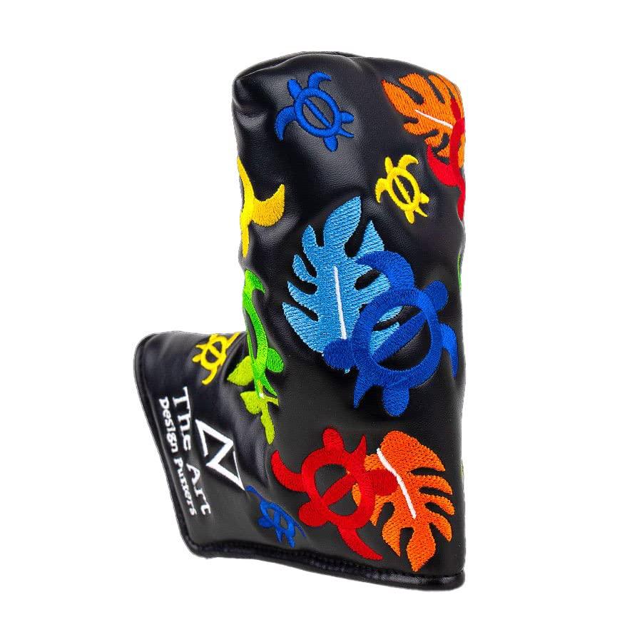 Kryt hlavy putterů Himawari Original [Lucky Honu] černý The Art Design [standardní]