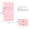 Multifunctional Baby Travel Diaper Bag Easy Attachable To Strollers Compact Foldable Design With Bear Embroidery
