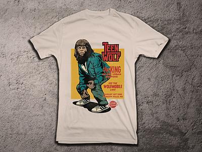 Maglietta Edizione Limitata Ispirata ai Film degli Anni '80. Film di Culto, Classici, Lupi. T-shirt unisex