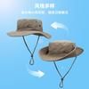 Solid Color Outdoor Mountaineering Summer Breathable Light Visor UV Protection New Camping Sun Protection Bucket Hat