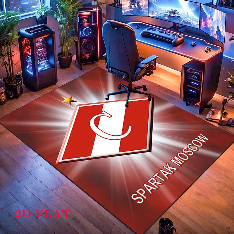 Spartak Moscow Blaze Carpet Rug for Living Room Bedroom Home Sofa Decoration,Kids play Nonslip Floor Mat