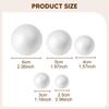 Craft Foam Balls Decorations DIY Crafts Smooth for Modeling Arts School Project Home Party