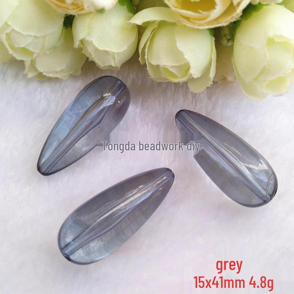 Transparent Acrylic Water Drop Beads for DIY Jewelry, Curtains, Ornaments, and Lighting Accessories