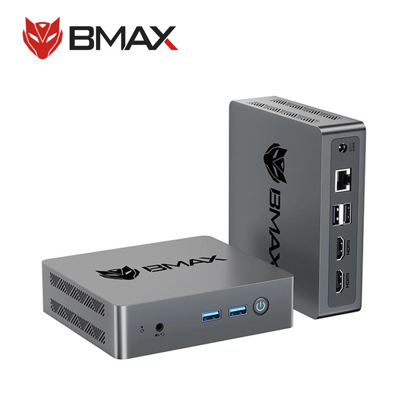 BMAX B3 Pro Windows 11 PC Intel N4500 8GB RAM 256GB SSD HDMI USB Wi-Fi Supports 4K@60Hz Intel HD Graphics mini pc