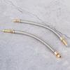 2PCS Brass Fitting Valve Stem Hose Adapter Valve Extension  Refill Air For Hidden Valves
