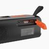 4500mAh Solar-Powered Bluetooth Camping Radio with Hand Crank