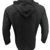 Spring and Summer Long Sleeve Men's Casual Shirt European Style Hooded Top Button Loose Shirt