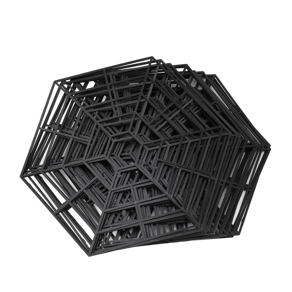 20 Set Pond Fish Protector Net 6 Angle Plastic Floating Netting Supplies Avoid Heron Deterrent