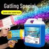 Non-Toxic Seven-Color Bubble Refill for Kids' Bubble Machines - No Water Needed