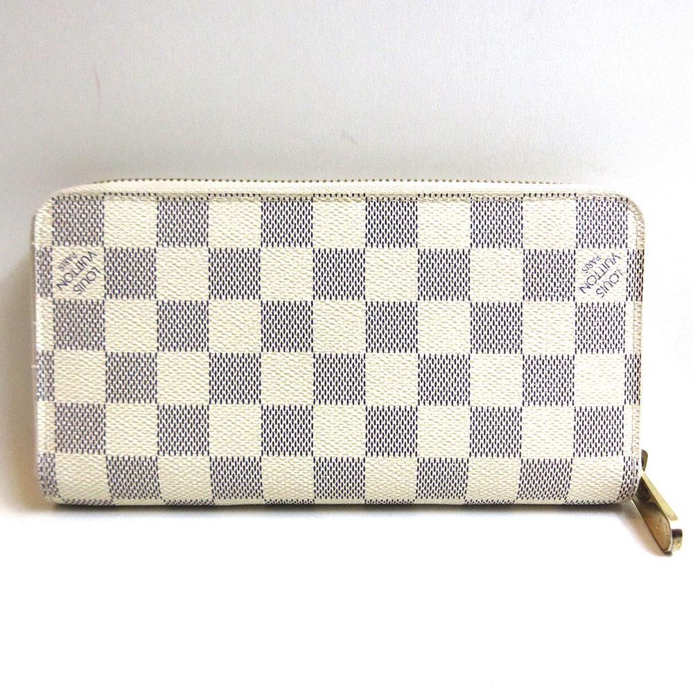 Used LOUIS VUITTONPurse Damier Azur Canvas Women