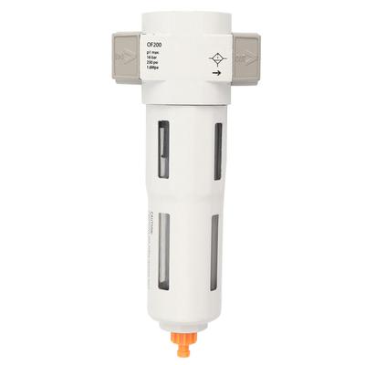 Pneumatic Compressor Air Source Treatment Filter Aluminum Alloy Filtering ToolOF200 10 G3 8in