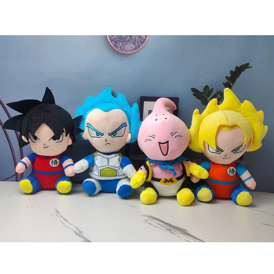 20cm Dragon Sphere Plush Plaything for Children, Piccolo Goku, Super Saiyan, Vegeta, Premium Quality, Xmas Present
