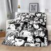 Thriller Manga Junji Ito Tomie Printed Blanket Picnic Blankets Warm Blanket Soft and Comfortable Home Travel Birthday Gift