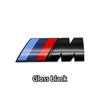 umbrx8 4 Sizes Gloss Matte Black Silver M Logo Emblem Badge For BMW E46 E90 F30 F10 G20 X3 X5 M3 M4 M5 Trunk Fender Sticker Car Decal
