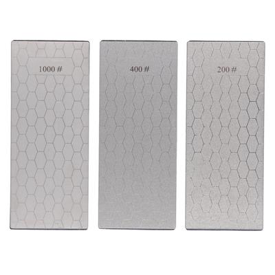3PCS Sharpening Stone with Non Slip Base 200 400 1000 Grit Knife Sharpening Stone for Kitchen
