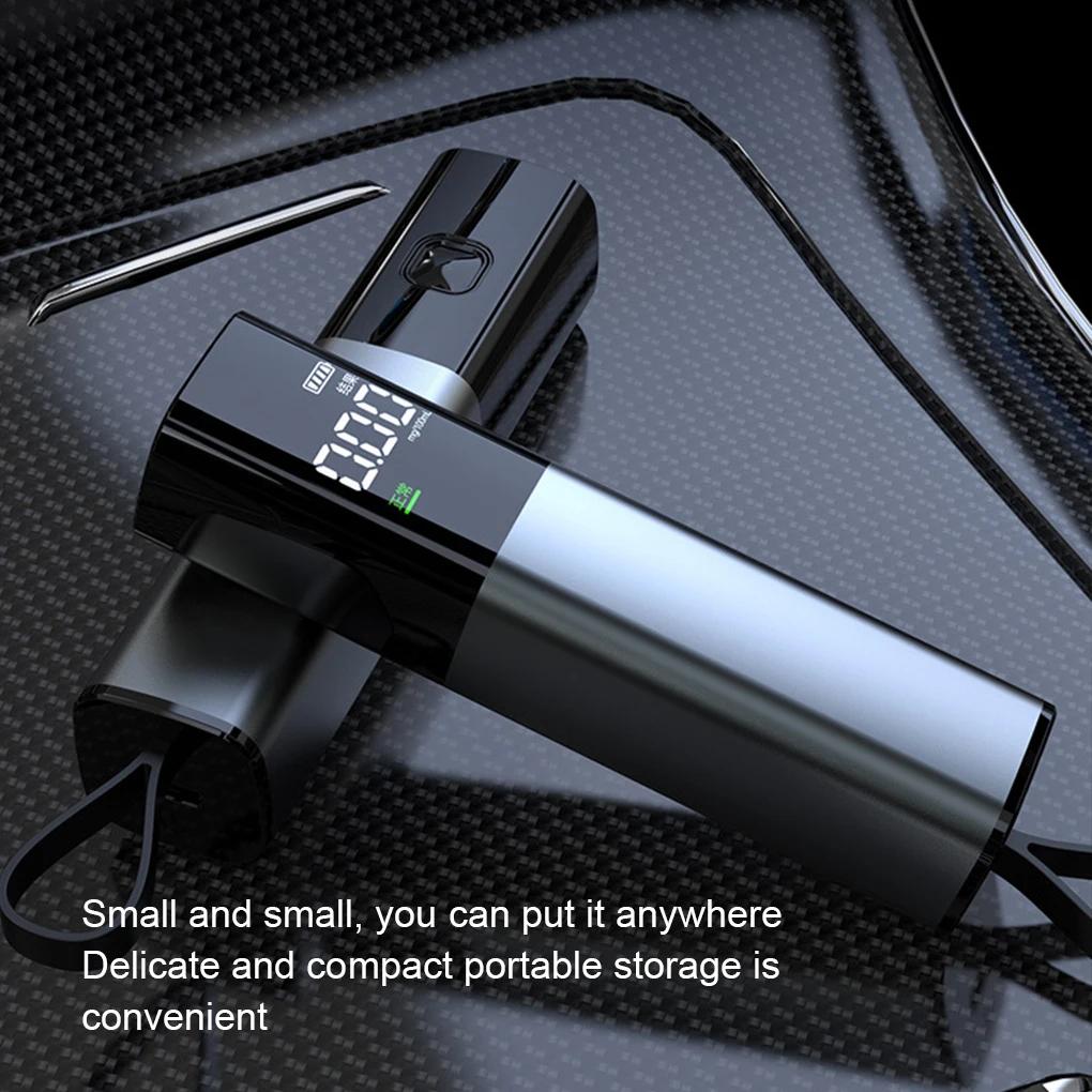 High Accuracy Portable Breathalyzer Car Drunk Driving Tester Digital Display Fast Response Rechargeable for Home Car Use