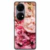 Para Huawei P50 Pro Funda P50E Resistente a Golpes Suave Silicona Funda de Teléfono Para Huawei P50Pro Cubierta Trasera P 50 Lujo Protectora TPU Coque