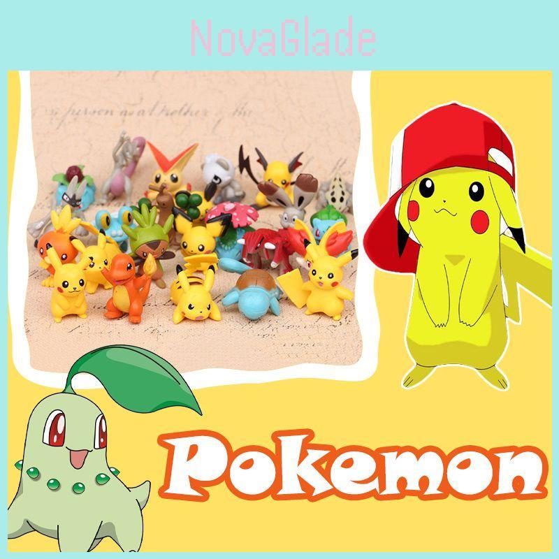 Colorful Miniature Pocket Monster Doll Set With 144 Pieces For Collectors And Kids