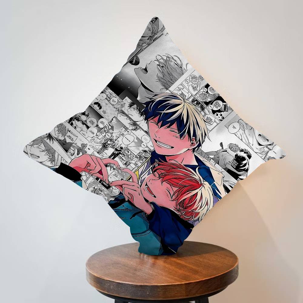 Anime Given berniukų meilė Laimingo drakono pagalvės užvalkalas Sofos pagalvės užvalkalas Namų kambario dekoracija Vaikų dovana