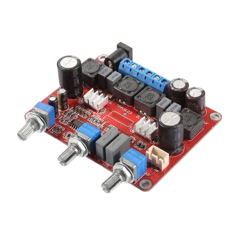 

DC12-24V TPA3123 2.1Channel 3Channel Amplifier Board 2X25W+50W Subwoofer Board