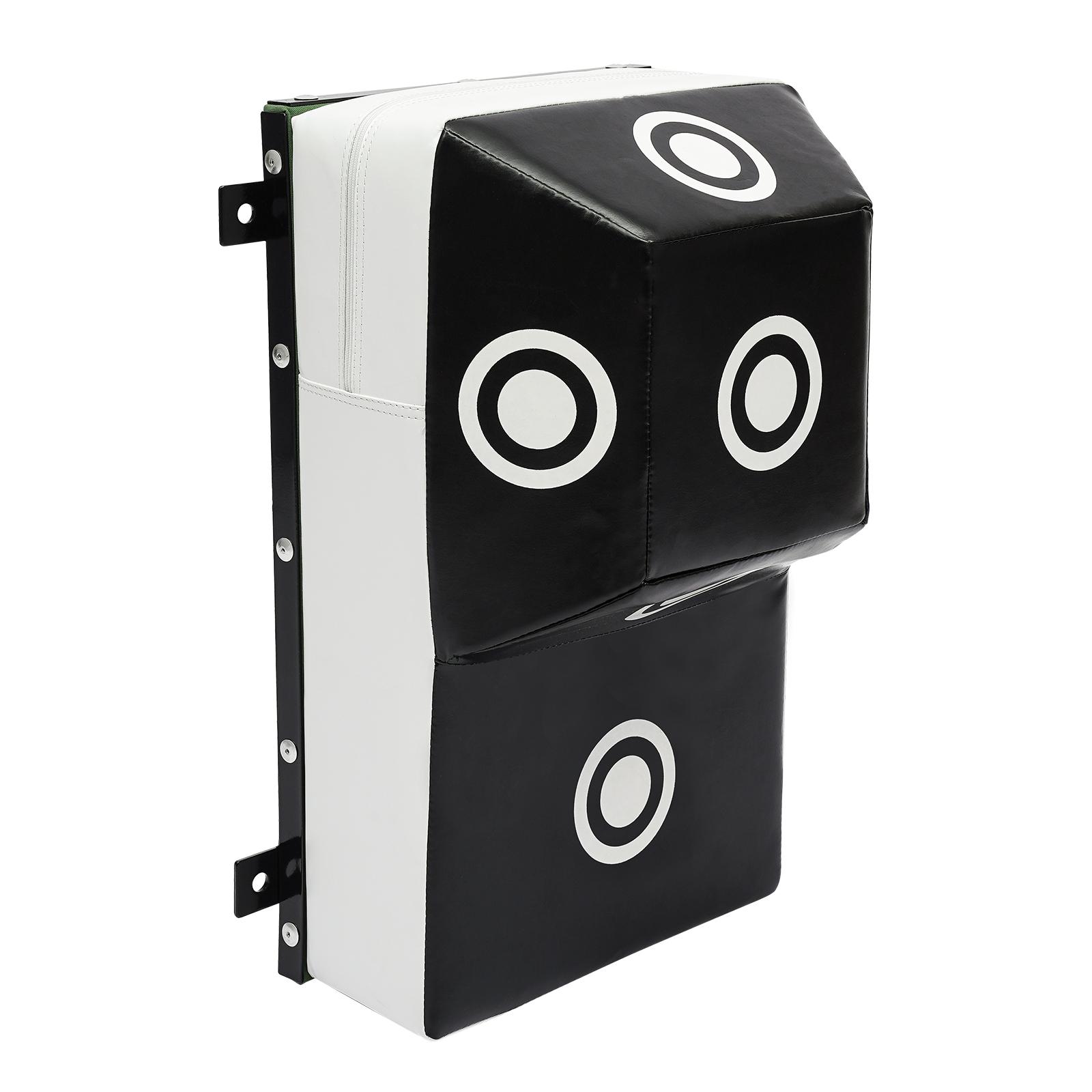 

Настенный мешок апперкот боксерский тяжелый мешок квадратный бокс ММА тренировочный боксерский мешок белый