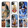 Lord Shiva Hindu God Buddha India Phone Case For iPhone 17 Air 16 15 14 11 12 13 Pro  MAX Plus Coque Cover Shell