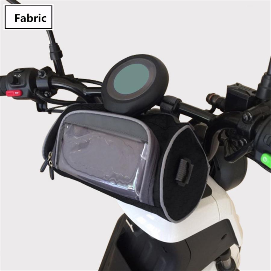 Upgrade Motorcycle Windshield Bag Electric Car Handlebar Fork Storage Container
