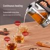 Electric Glass Spray Tea Maker, Large Capacity Steaming Kettle, Black Tea Health Pot