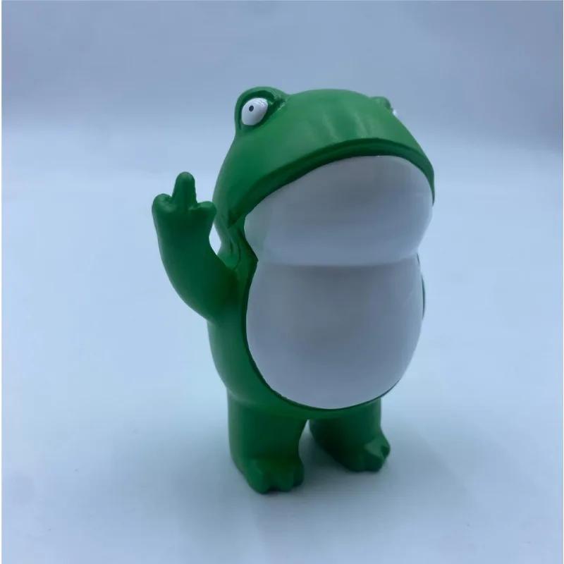 3Pcs Set Resin Handicrafts for Small Frogs, Outdoor Courtyard Pranks, Funny Frogs, Home Decor Ornaments